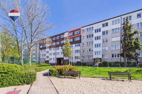 Dwupokojowe mieszkanie z balkonem w centrum miasta