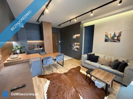 Luksusowy apartament w Browarach Warszawskich Styl loftowy Balkon