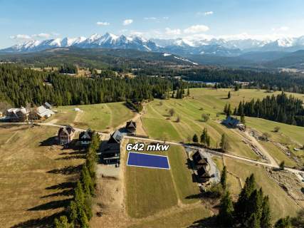 DZIAŁKA Z PANORAMĄ NA TATRY