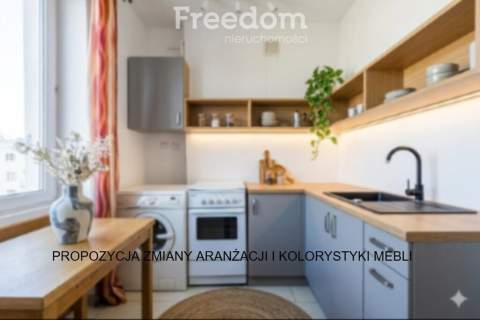 37 m2 I METRO Kamienica CEGŁA Parkiet Balkon