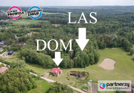 Dom ze Stawem- działka 5003m2 2,6ha lasu 