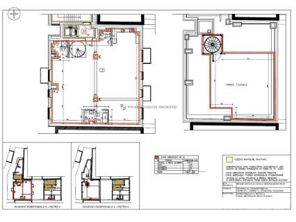 Apartament z tarasem na dachu - Stare Podgórze