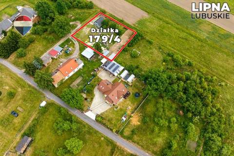 Działka 1.337 m z domkiem 35 m