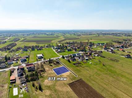 Kształtna działka budowlana - Zabierzów Bocheński