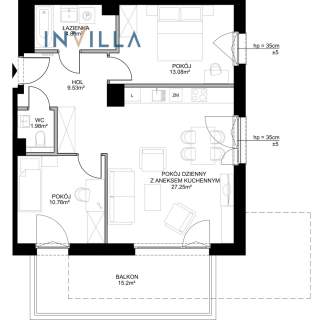 Apartament 3 pokoje Smolna Sopot