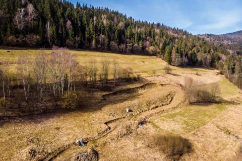 Działka budowlana w Gorcach