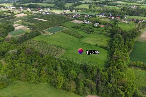 Działka rolno-leśna, 1,56 ha, Sadek, Jodłownik
