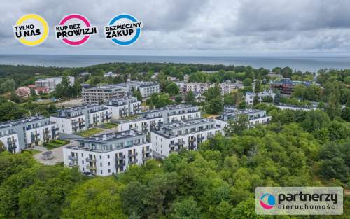3 pokoje- 40 m2 taras na Las- 450 m od plaży