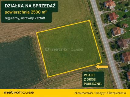 Działka budowlana 2500m Gościno, WZ,15km od morza