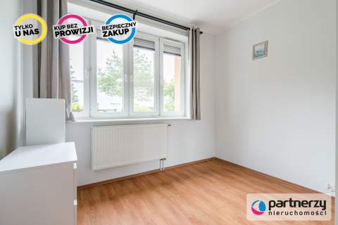 Gdynia Witomino,PARTER, 2 pokoje, balkon, piwnica.