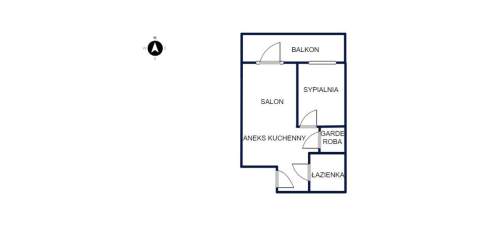 Od zaraz 4 piętro 36,78 m2 Kom. lokatorska