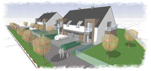 Kostrzyn nad Odrą Drzewice -- 3301m2 - WZ media do zabud