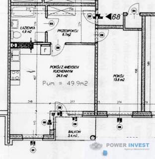 Ruczaj Bobrzyńskiego 2 pokoje balkon