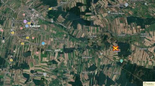 Zostały jeszcze 3 działki budowlane w Wagramie koło Łukowa.