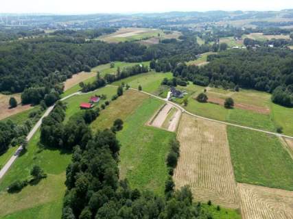 Działka 81 arów, przy lesie z potencjałem