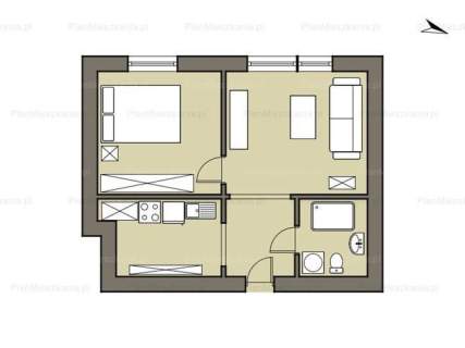 2 pokoje, balkon - Chorzowska 212, obok p. Śląski