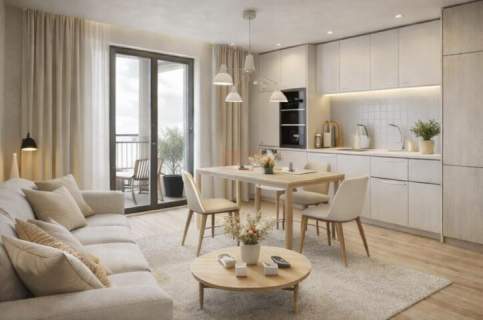 Nowe 2 pokoje z balkonem 45,46 m2 1 piętro Nowa inwestycja