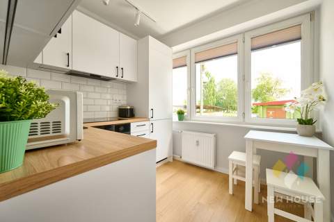 2 pok., 38 m2, parter, balkon