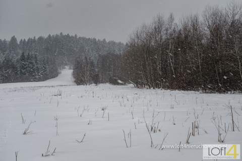 Widokowa działka w Bieszczadach