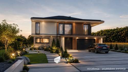 Nowoczesna Rezydencja Premium 386m2 LK Projekt