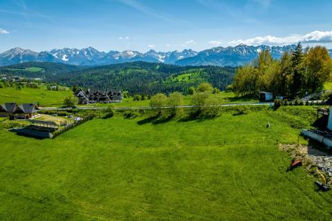 Działka inwestycyjna z widokiem na Tatry
