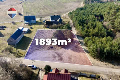 Działka przy lesie z warunkami zabudowy