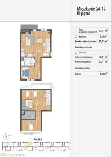 Gotowe do odbioru.PKP 300 m.Balkon.DWUPOZIOMOWE