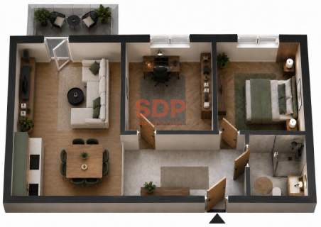 Nowe mieszkanie 3-pokojowe Balkon Spokojna okolica Zabrodzie