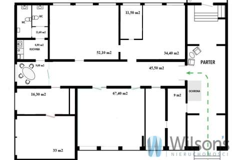 297m2-parter, wysoki lokal- Mokotowska