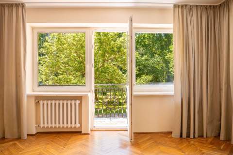 Parter domu 68m2 z balkonem i ogrodem