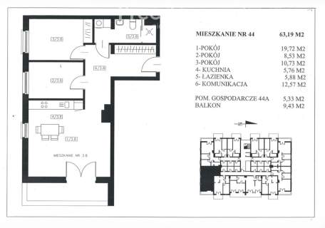Apartament nad Niegocinem 44 Wilkasy