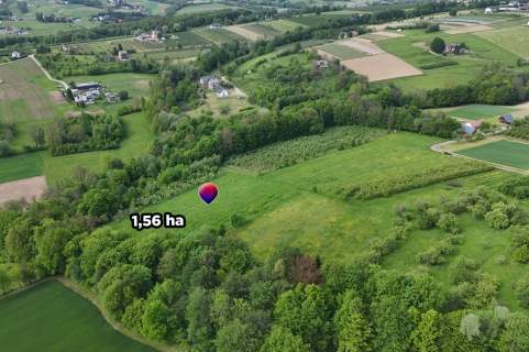 Działka rolno-leśna, 1,56 ha, Sadek, Jodłownik