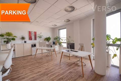 Biuro 64 mkw. open space, miejsce parking.