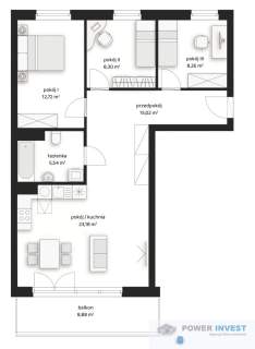 4 pokoje 73m Duży balkon Oddane 0% PCC