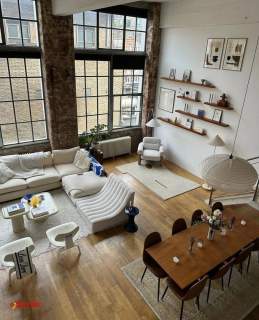 Pięknie doświetlony loft 53 m 19 m antresoli bez pro