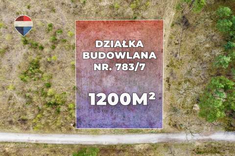 Działka budowlana w bezpośrednim sąsiedztwie lasu