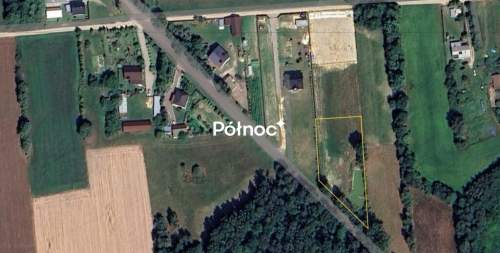 Działka ze stawem 2412 m Aleksandrów