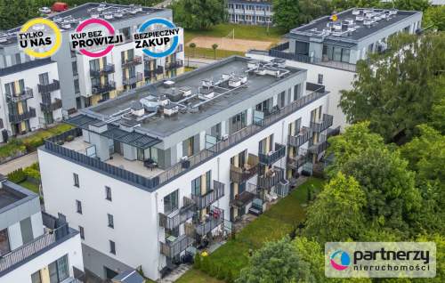3 pokoje- 40 m2 taras na Las- 450 m od plaży