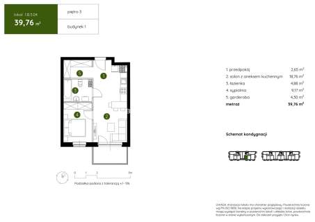 Smart Apartament na Prądniku Białym blisko Zieleni