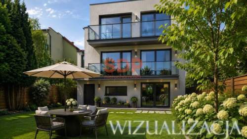 bliźniak z ogrodem Wrocław Złotniki
