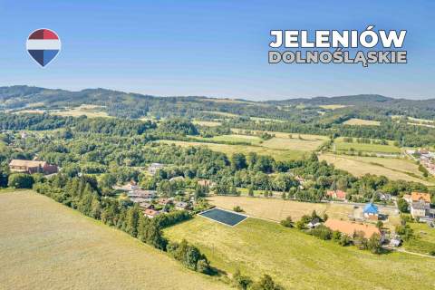 Działka budowlana z mediami, blisko DK8