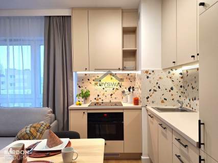 Apartament w centrum miasta z dużym tarasem