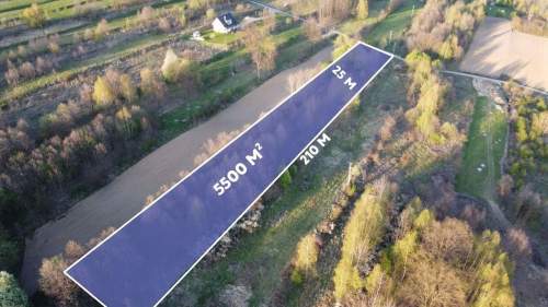 Działka 5500 m PODSTOLICE Gmina Wieliczka
