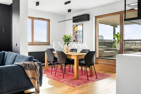 Apartament na Woli z charakterem 130 mkw, 2 tarasy