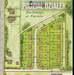 Działka budowlana Bartodzieje