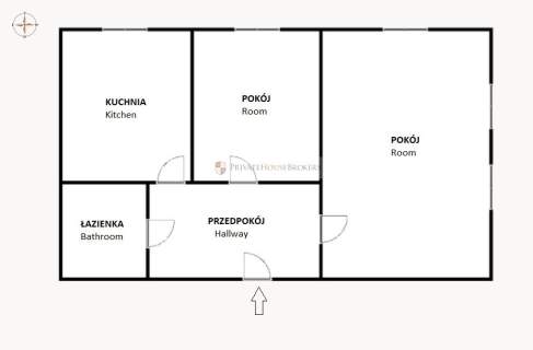 Dwupokojowe mieszkanie przy ul.Rydla Bronowice