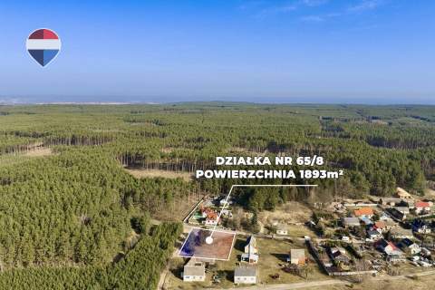Działka przy lesie z warunkami zabudowy