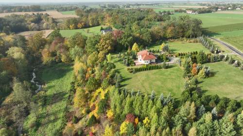 WILLA 310m na 2,5 HA RZEKA, OGRÓD. NISKIE KOSZTY