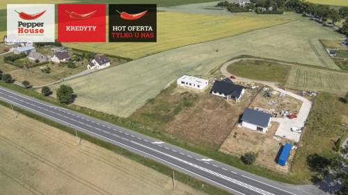 Działka 1752 m z rozpoczętą budową domu 132 m