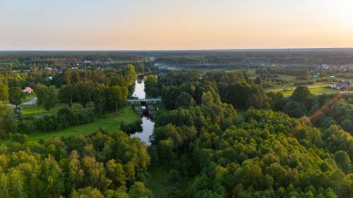 Działka budowlana nad jeziorem k/Augustowa